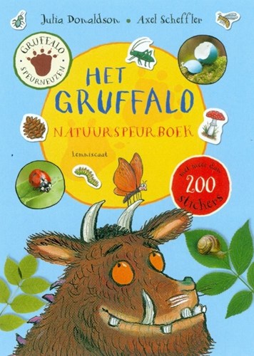 Lemniscaat Gruffalo livre d'explorateur nature - livre autocollants nature 5+