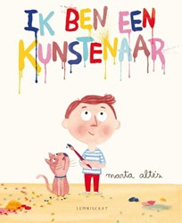 Lemniscaat prentenboek kunstenaar creatief boek voor kinderen 5+