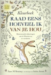 Lemniscaat kleurboek Raad eens hoeveel ik van je hou. 3+