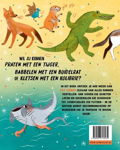 Lemniscaat dierenboek Zo praat je met een tijger en andere dieren 8+-2