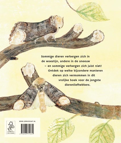 Lemniscaat dierenboek dierenvermomming - educatief prentenboek 4+-2