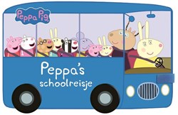 Big Balloon Peppa Pig - Schoolreisje kartonboek met wielen