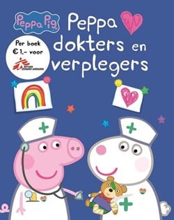 Big Balloon Peppa Pig prentenboek dokters en verplegers hardcover 3+
