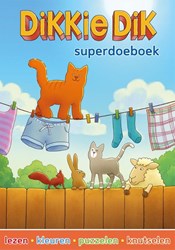 Big Balloon Dikkie Dik superdoeboek kleur- en spelletjesboek 4+
