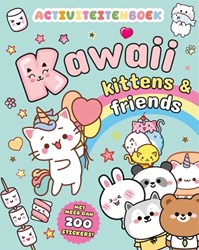 Big Balloon activiteitenboek Kawaii & friends met stickers en puzzels