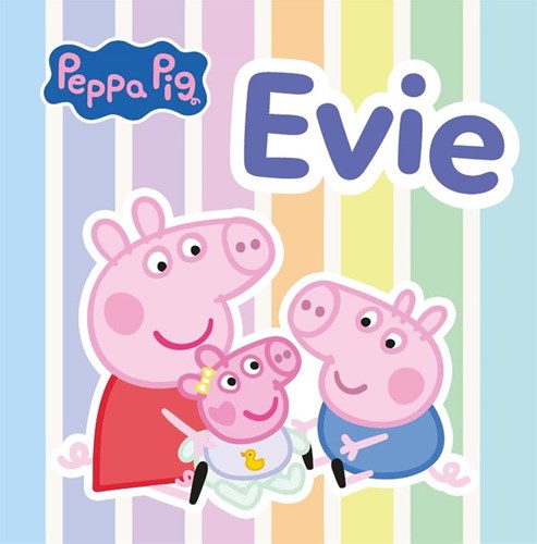Big Balloon Peppa Pig kartonboek Evie voor kinderen vanaf 3 jaar