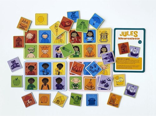 Zwijsen kleurenlotto spel met Jules - educatief lottospel voor kinderen-3
