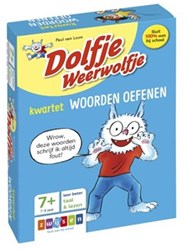 Zwijsen kwartetspel Dolfje Weerwolfje woorden oefenen 7+ educatief