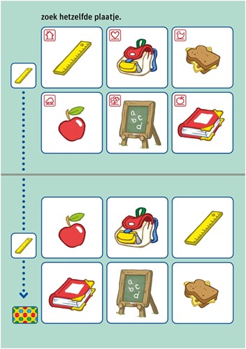 Loco WPG Loco Bambino Woezel et Pip, paquet de lettres et chiffres. 3+-3