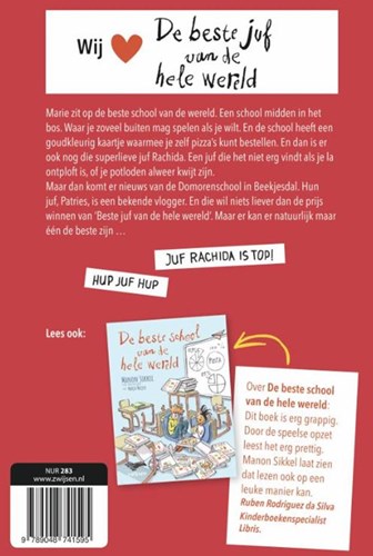 WPG Uitgevers graphic novel De beste juf van de hele wereld 10 plus-2