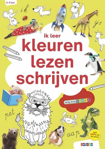 Zwijsen educatief doeboek kleuren lezen schrijven 6+ leren