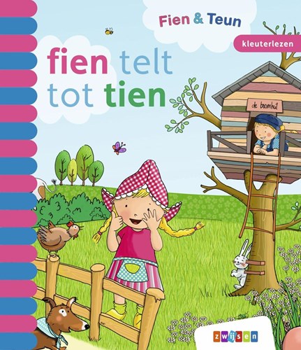 Livre pour enfants Fien & Teun apprendre à compter - Zwijsen lecture 4-6 ans