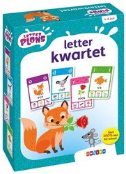 Zwijsen letterkwartet educatief spel Letterplons voor kinderen 4+
