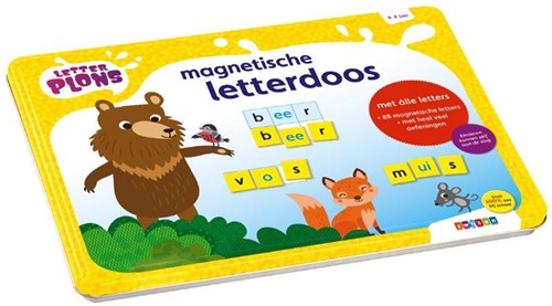 Letterplons Magnetische Letterdoos
