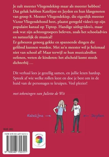Zwijsen livre pour enfants adieu maître Vliegendekiep 10+ livre de lecture-2