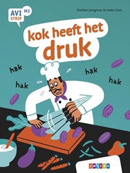 Zwijsen livre de lecture AVI M3 le cuisinier est occupé 6+ apprendre à lire