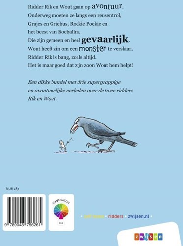 Zwijsen livre chevalier Le grand livre du chevalier Rik et Wout 6+ plaisir de lire-2