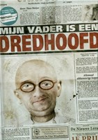 De Vier Windstreken kinderboek Mijn vader is een dredhoofd hardcover 10+