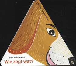 De Vier Windstreken dieren flapjesboek Wie zegt wat? interactief geluidenboek