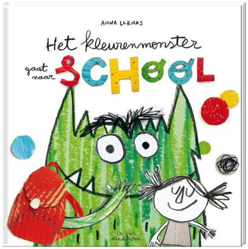 De Vier Windstreken prentenboek Het kleurenmonster gaat naar school