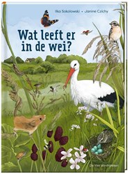 De Vier Windstreken natuurboek Wat leeft er in de wei? voor kinderen