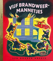Rubinstein Livre d'or Cinq petits pompiers livre pour enfants 3+