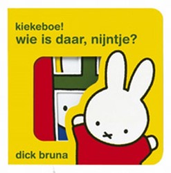 Mercis Kiekeboe. Wie is daar, nijntje (kartonboekje). 1+
