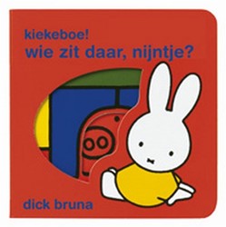 Mercis Kiekeboe. Wie zit daar, nijntje (kartonboekje). 1+