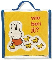 Mercis Knisperboekje: Nijntje Wie ben jij (stoffen labelboekje). 0+