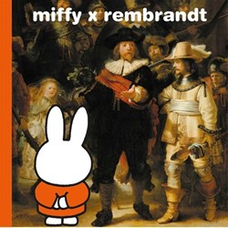Mercis Kunst: Nijntje: Miffy x Rembrandt (Eng)