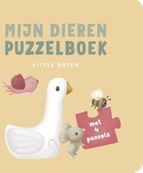 Mercis Little Dutch livre-puzzle animaux livre cartonné pour tout-petits 2+