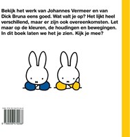 Livre illustré Mercis Miffy x Vermeer livre d'art pour enfants 2+-2