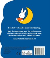 Mercis kartonboekje vriendschap Miffy en Nina - peuterboek 1+-2