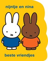 Mercis kartonboekje vriendschap Miffy en Nina - peuterboek 1+