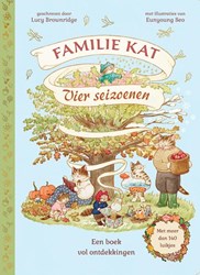 Christofoor livre cartonné Quatre saisons Famille Chat livre pour tout-petits