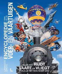 Lannoo encyclopedie voer- en vaartuigen boek voor kinderen 9+ hardcover