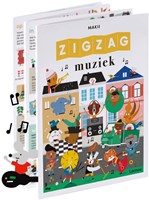 Terra Lannoo livre de recherche musique - Zigzag livre d'observation musique 6+