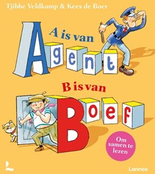 Livre ABC Agent et Boef - livre pour enfants drôle apprendre l'alphabet
