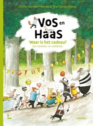 Terra Lannoo livre illustré Vos en Haas - Où est le cadeau ? livre à lire à voix haute
