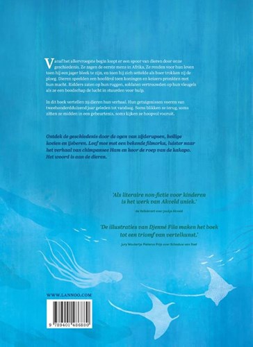 Lannoo livre pour enfants animaux histoire vue par les animaux 8+ Gouden Penseel-2