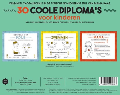 Lannoo diplomaboek kinderen - Het Grote Diplomaboek vol diploma's-2