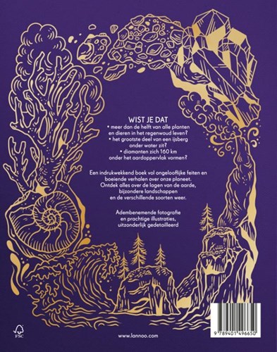 Lannoo livre pour enfants terre - découvre notre planète unique, nature-2