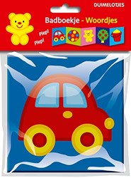 Ballon badboekje Woordjes - babyboekje voor in bad - waterbestendig