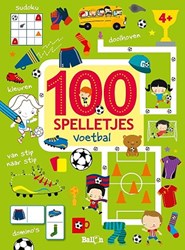 Ballon spelletjesboek voetbal 4+ - 100 leuke voetbalspelletjes