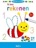 Ballon rekenboek voor kleuters - Ik leer rekenen 3+ uitwisbaar
