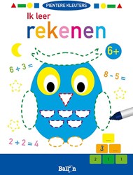 Ballon rekenboek wipe and clean voor kinderen 6+ leren rekenen