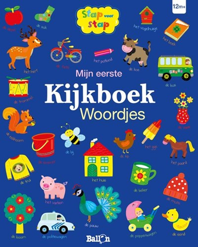 Ballon livre d’images Mots - livre éducatif pour le vocabulaire