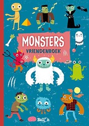 Ballon vriendenboek Monsters - Creatief invulboek voor kinderen