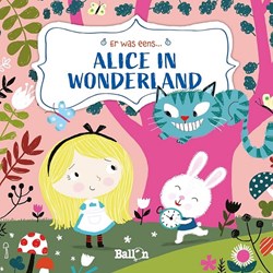 Ballon kinderboek Alice in Wonderland hardcover sprookjesboek