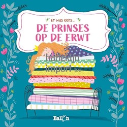 Ballon sprookjesboek De prinses op de erwt hardcover voorleesboek